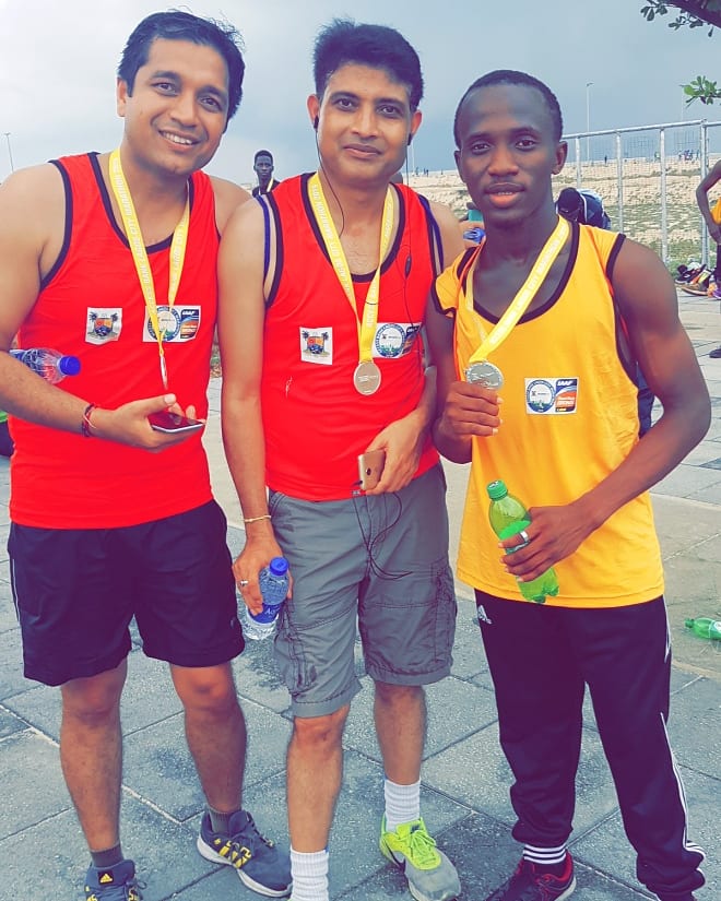 Harbdhul_Roqeeb's tweet photo. Lagoscitymarathon was 🔥... Thanks to all lagosian and the organiser... And the celebrities that turned up 🚀🚀... We shut down #ekoatlantic 😄... See you 2020 🚀🚀 in sha Allah.. #LagosCityMarathon2019 #accessbanklagoscitymarathon #RunLagos #rundiff #Bet9ja #PanAfrican #7up https://t.co/I7Q4FWDAnv