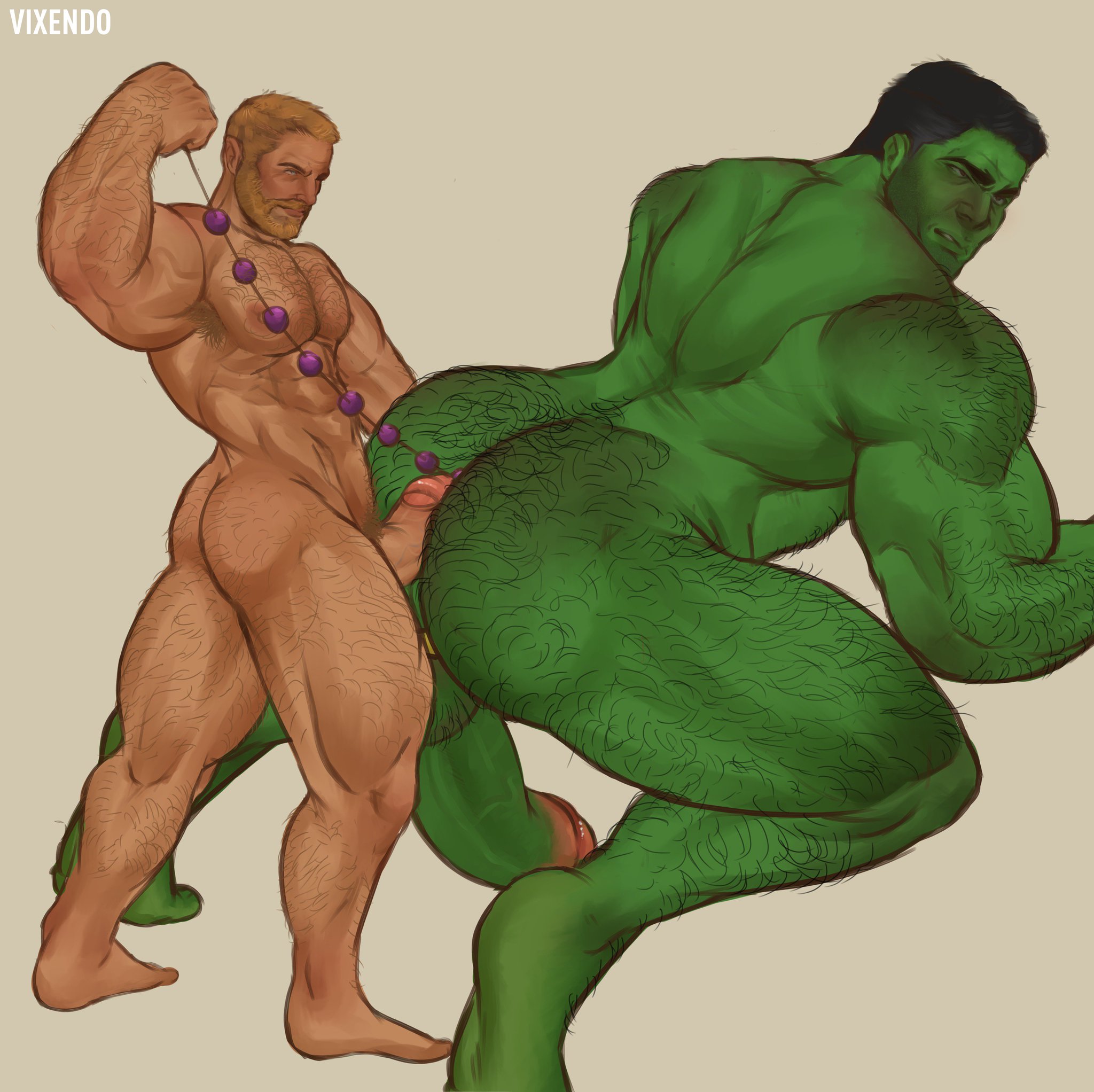 “Thor and Hulk! 