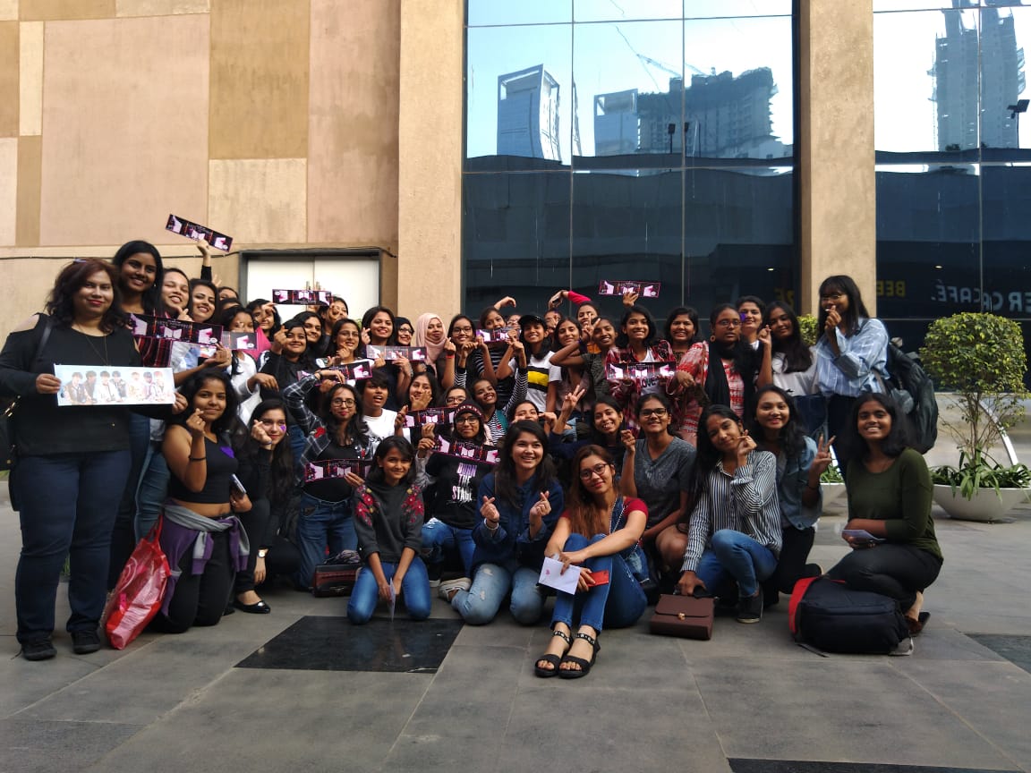 mumbai_bts's tweet photo. ICON PVR, High Street Phoenix Lower Parel, 3:00 p.m. event! It was an amazing experience! It was a lot of fun! Also we hope y'all enjoyed too! Looking forward to seeing y'all in other events as well!💜

@BTS_twt @bangtan_india @_PVRCinemas @LivePvr
#LoveYourselfinSeoulFilminIndia https://t.co/CmtPLnUiRi