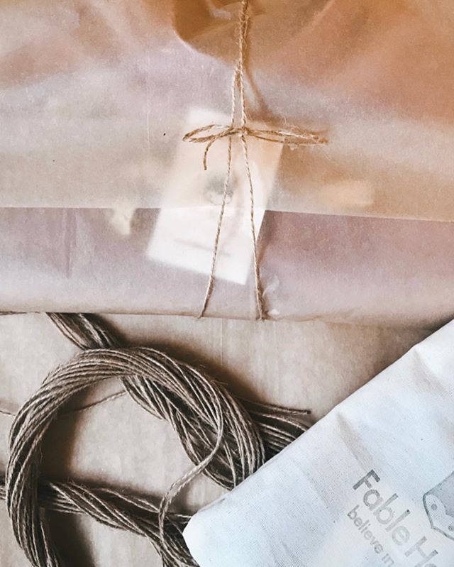 Brown paper packages, tied up with string 💫.
.
.
I’ve opened a small order book for all capes today, which I will close when it’s full (I’m at capacity). There are more details on stories, I won’t be updating larger items on site until May now 💫, so … bit.ly/2t6WJDT