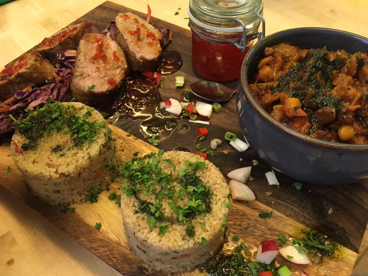 Fennel and sticky chilli pork and rich fruity lamb tagine tasters for the lovely Melissa and Ryan’s wedding!