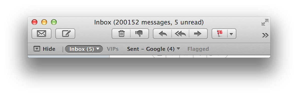 hugoslv's tweet photo. FOR SALE: Standalone e-mail client with only 200k e-mails (approx.), fairly well maintained (only 5 unread messages) and still able to process a throughput of 1 attention-grabbing mail every 4 minutes (considering a regular work schedule) https://t.co/1ADSRiACtS