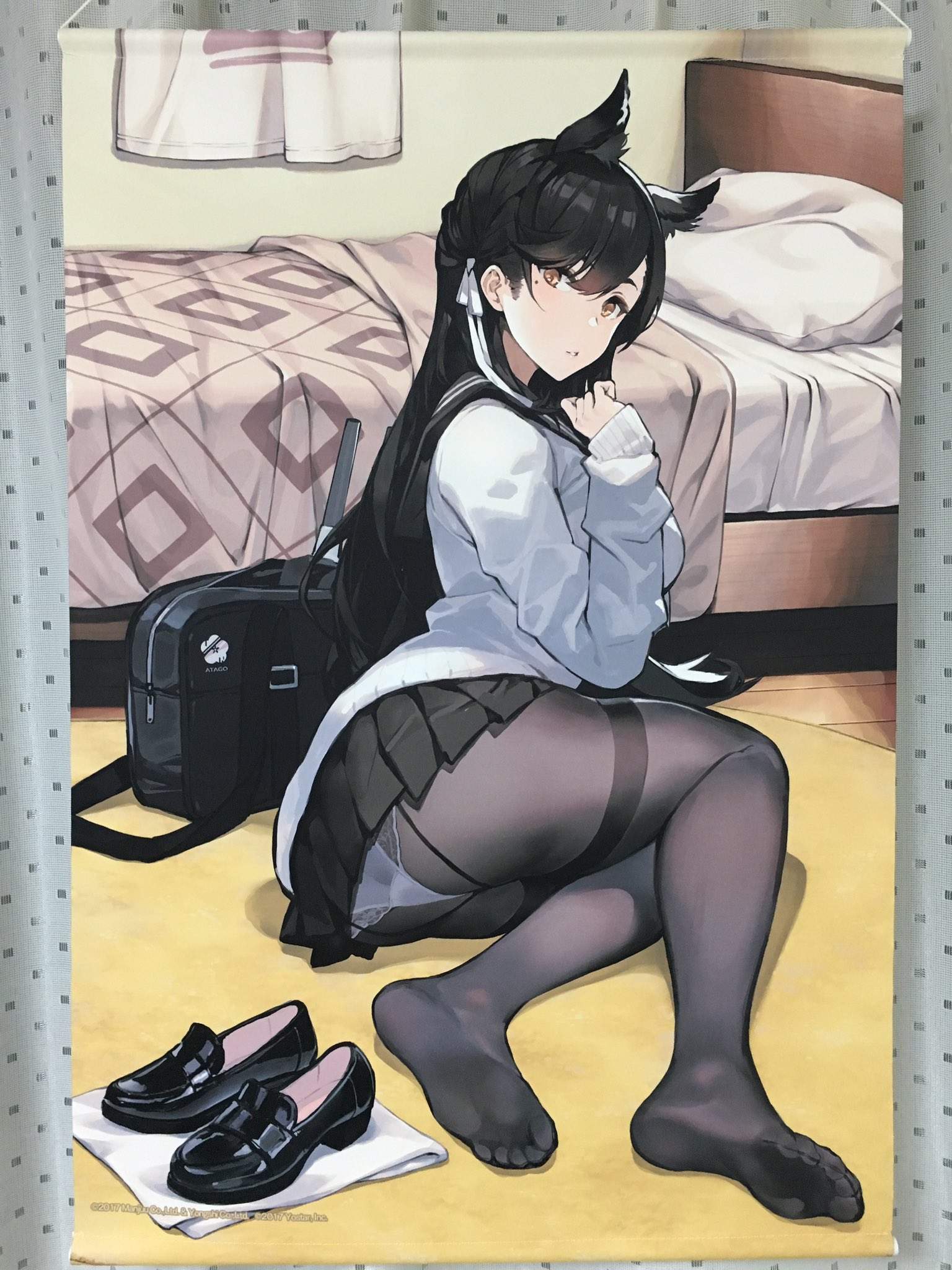 ポイント10倍 アズールレーン 公式 Yostar 愛宕 木shiyo 制服 アズレン C95 セット タペストリー 高雄 テレビ アニメ キャラクターグッズ