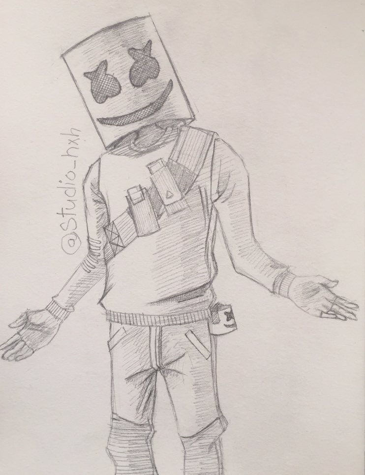 Fortnite Drawing Marshmello | Fortnite Aimbot Download Ps4 ... - 742 x 966 jpeg 82kB