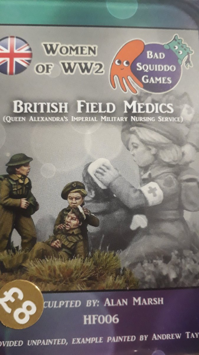 Just bought these lovely figures from @BadSquiddoGames! Lovely figures and lovely people! Amazing history for the QAIMNS, which I've never heard of before and perfect for CoC 1940! dunkirk1940.org/index.php?&p=1…