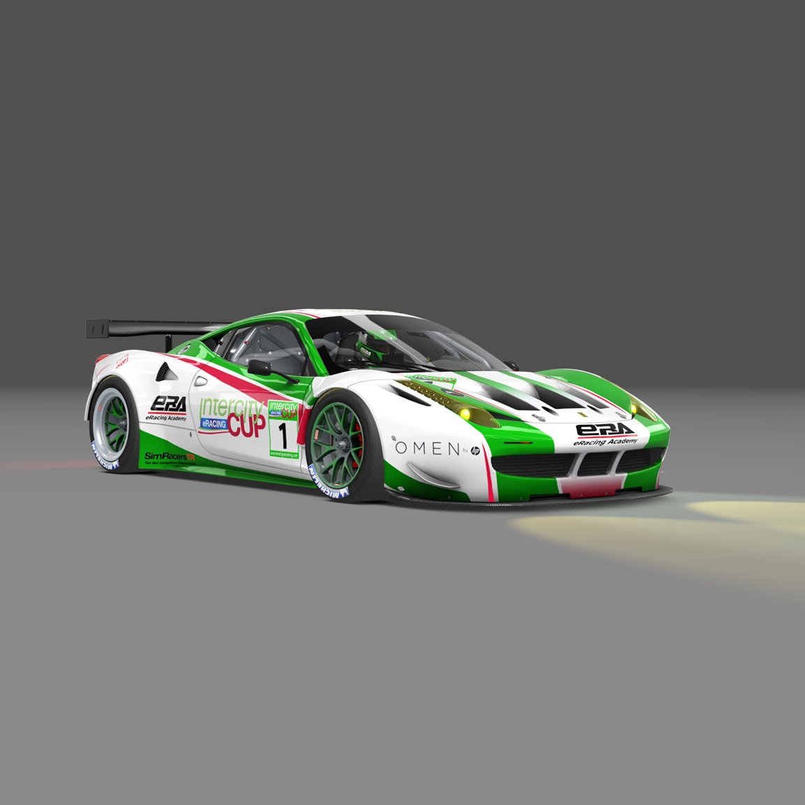eRacingAcademy's tweet photo. Intercity eRacing Cup ''Assetto Corsa'' birinci ayağında kullanılacak olan Ferrari 458 GT2 araç ve giydirmemiz.
@intercitypark @simracerstr @omenbyhp
#intercityeracingcup
#assettocorsa #gtsport #iracing #granturismosport #eracingacademy #simracerstr #simracing #simracingtr https://t.co/EnjzH7X07p