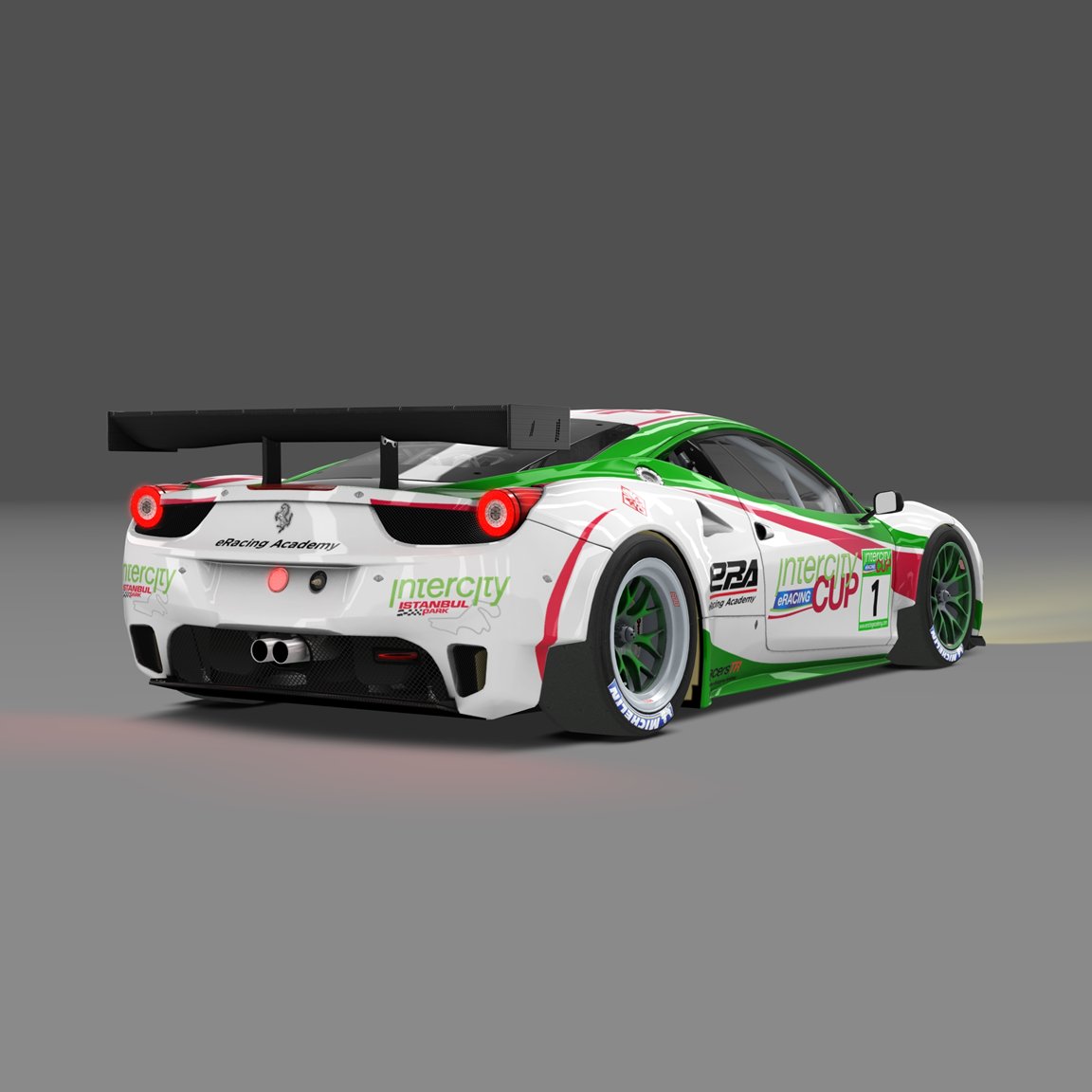 eRacingAcademy's tweet photo. Intercity eRacing Cup ''Assetto Corsa'' birinci ayağında kullanılacak olan Ferrari 458 GT2 araç ve giydirmemiz.
@intercitypark @simracerstr @omenbyhp
#intercityeracingcup
#assettocorsa #gtsport #iracing #granturismosport #eracingacademy #simracerstr #simracing #simracingtr https://t.co/EnjzH7X07p