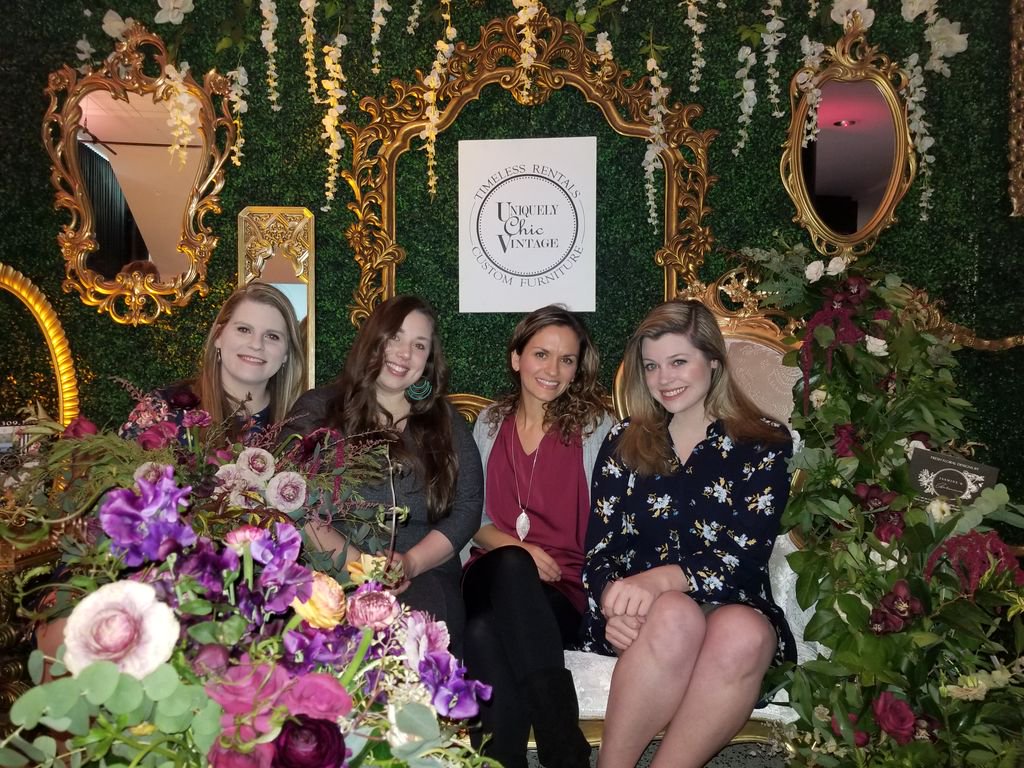 UniquelyChicRI's tweet photo. #BTS at the @Styleweek #SWNEfeb2019 #Bridal #fashionshow in #PVD with the girls from @engagedRIM! https://t.co/5ZJmZA4Of3