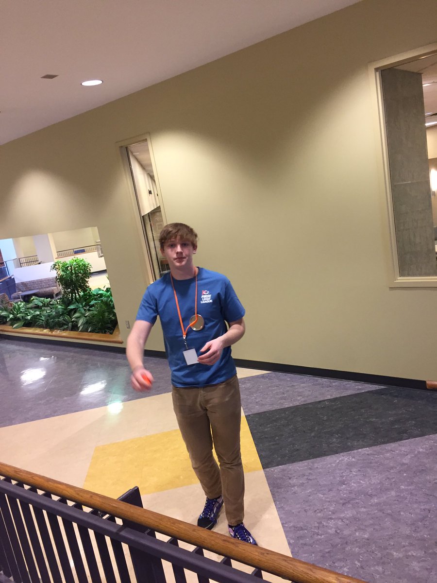 cjburnworth's tweet photo. We have amazing High school students! Volunteering 2 days at the @OhioFLL Championship in Dayton @frc7460 @nextnova11302 @Syl_STEM @SylvaniaSchools @OHHSPrincipal #OmgRobots https://t.co/KErNgyumCq