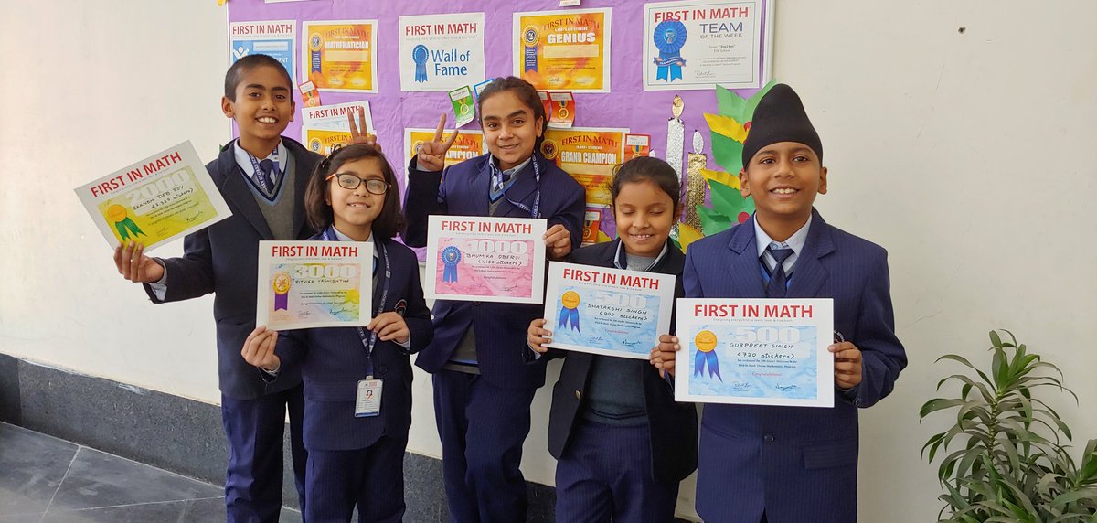 koyelishahid's tweet photo. Few more achievers of FIM.The subject that COUNTS.#mathsfun #firstinmaths @nehasingh_shash @Akanksha_1009 @AboutImpact https://t.co/hnJbeMYoCZ