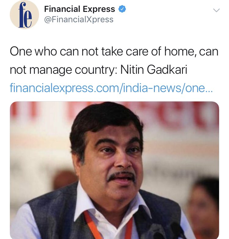 why is gadkari doing this? 
emperor is a self advertised ‘phakir’
what doesn’t he get?
#AakhriJumlaBudget #ModiEkDisaster