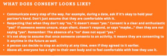 loveisrespect's tweet photo. Consent is critical in any relationship. What does it look like for you? #HuddleUp #TDVAM #TeenDVMonth #TDVAM2019 #loveisrespect https://t.co/teZBbMn6fR