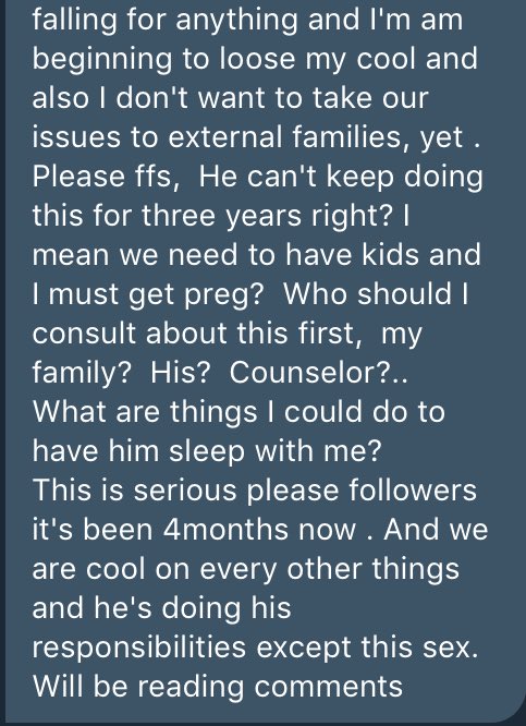 Postsubman's tweet photo. -My husband is trying to pay me back in my own coins, Advice..... https://t.co/iFP6ie6Cjo