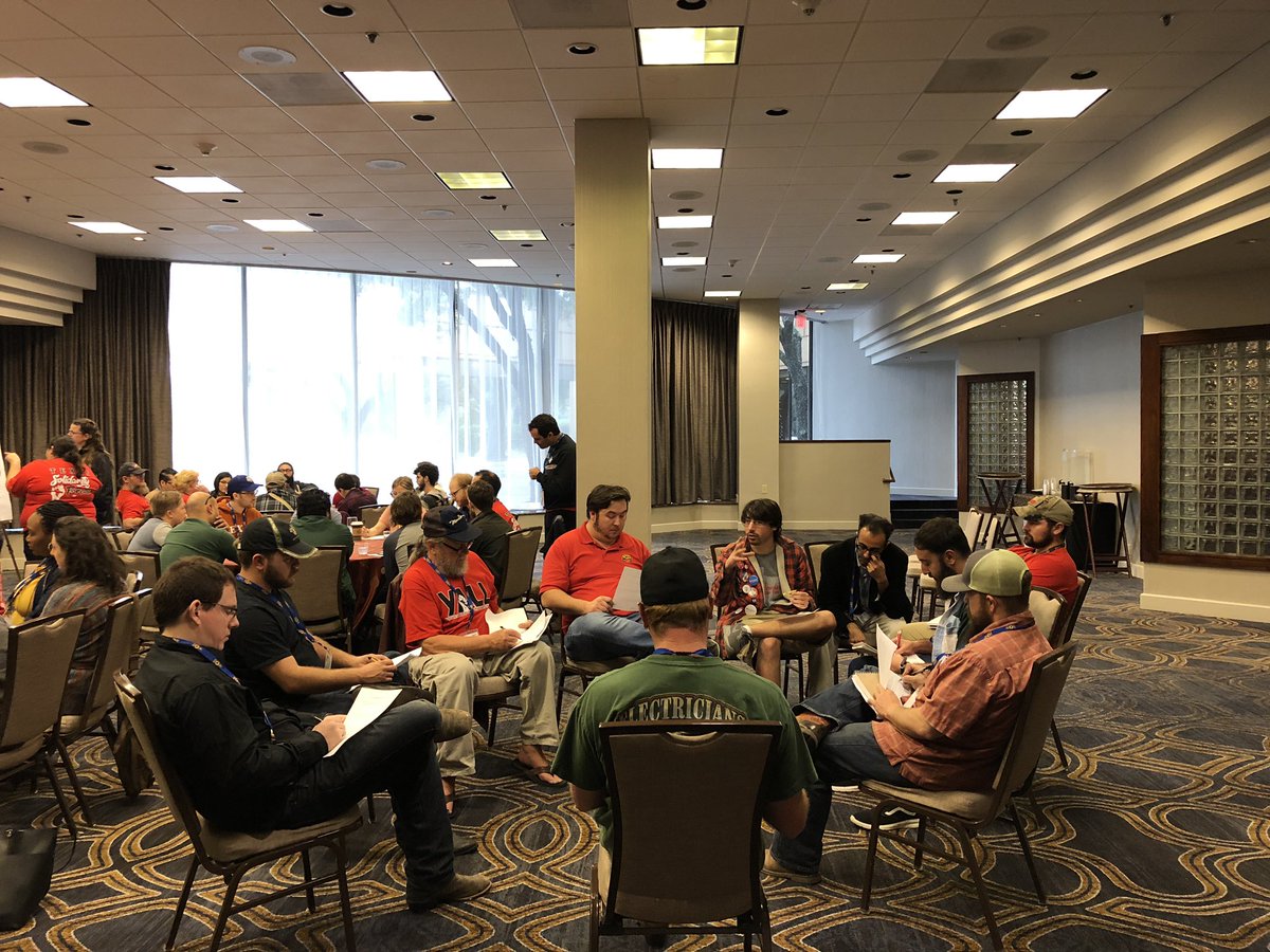 MontserratforTX's tweet image. Austin YALL breakout session ORGANIZING!! @AFLCIONextUp @TexasAFLCIO #TXYALL #IgniteTheFight