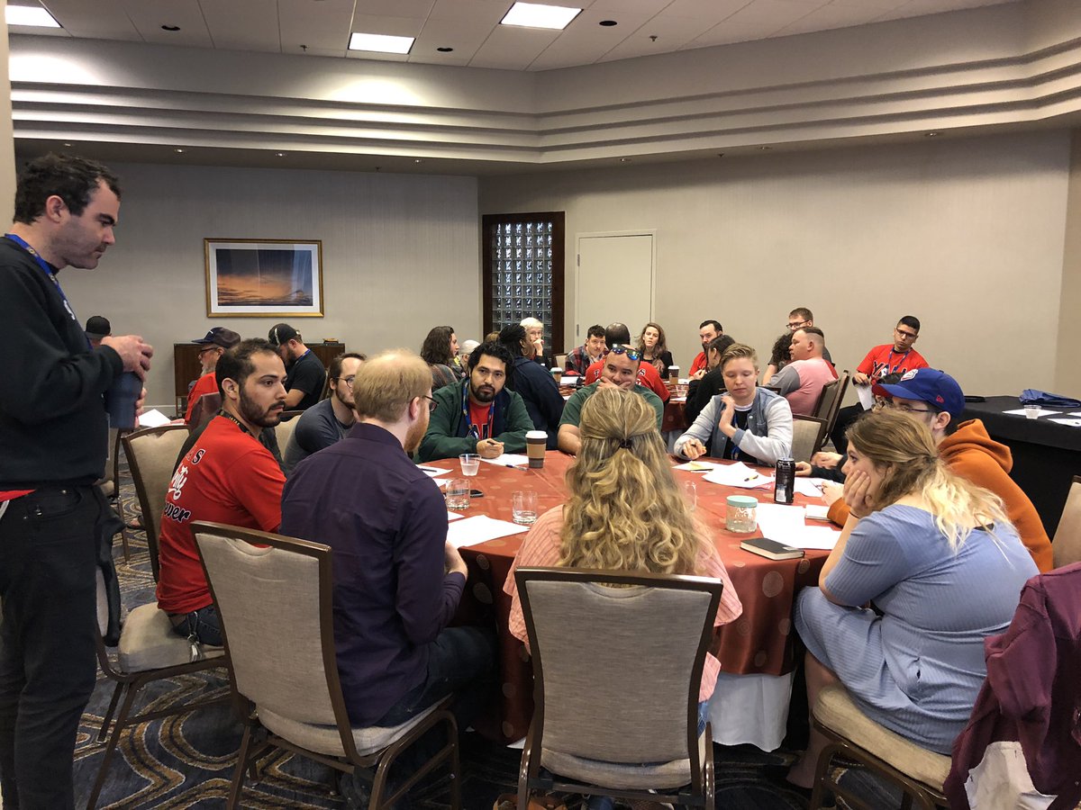 MontserratforTX's tweet image. Austin YALL breakout session ORGANIZING!! @AFLCIONextUp @TexasAFLCIO #TXYALL #IgniteTheFight