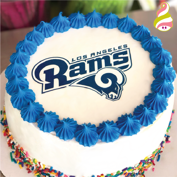 Los Angeles Rams Birthday Cake | Had this order come in for a 13yr old's  surprise birthday! He is a huge Los Angeles Rams fan!🐏🏈🎉 | By Baking  Blessings | Facebook