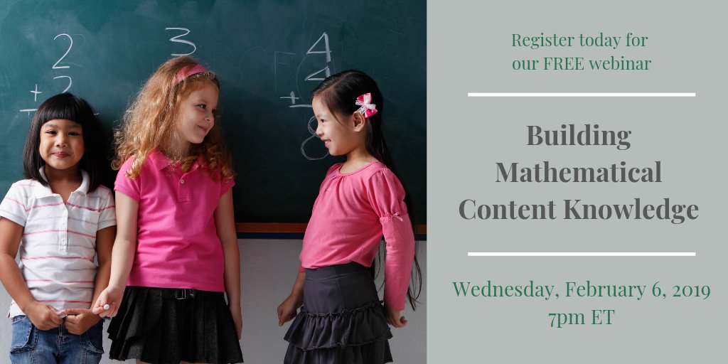 learnwithSAP's tweet image. Calling all MATH teachers: Join us for our free webinar this Wednesday as we engage in a process to build math content knowledge, including doing rich math tasks and looking at resources and tools available. Register today! bit.ly/2TDXzmS #mathchat #mtbos #coreadvocates
