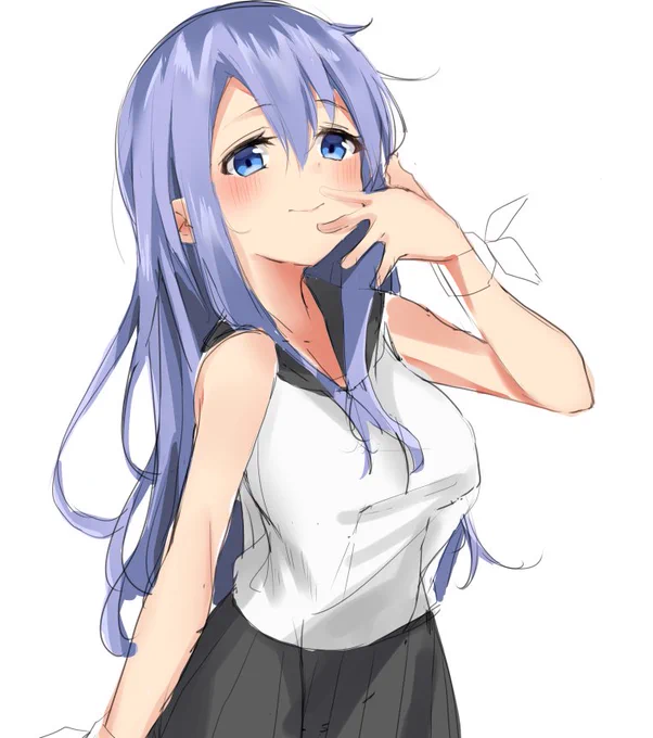 普段なら絶対描かない巨乳に挑戦 