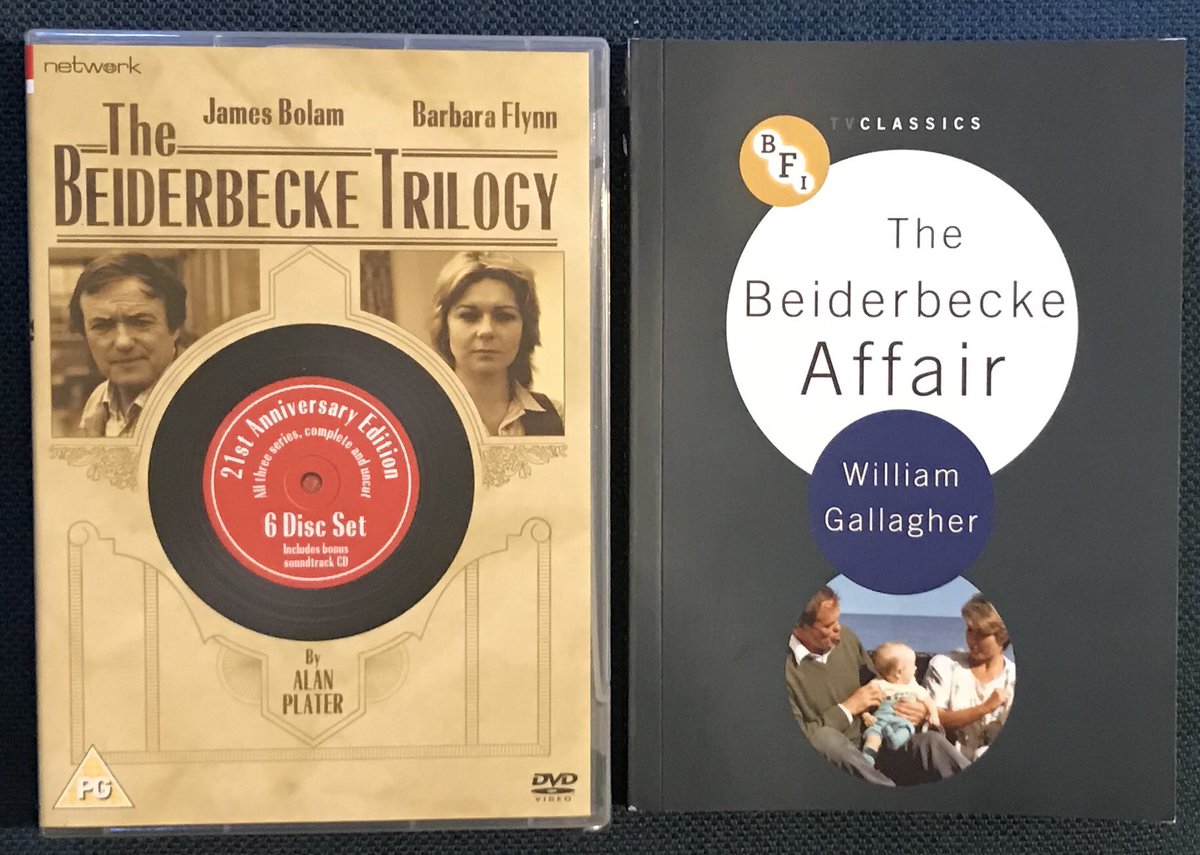 Sunday with Trevor and Jill.
#TheBeiderbeckeAffair #AlanPlater #JamesBolam #BarbaraFlynn #BixBeiderbecke