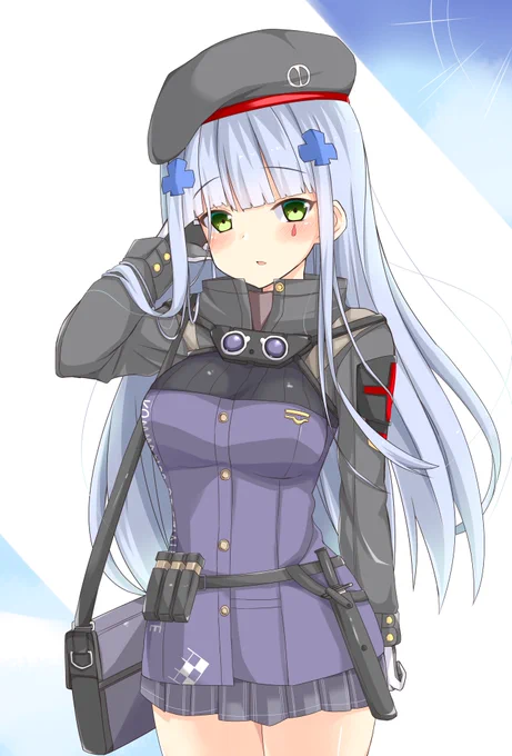 HK416めちゃくちゃ気合いれて描いた
休み全部つぶれてしもうた('・ω・`)
#ドルフロ #少女前線 