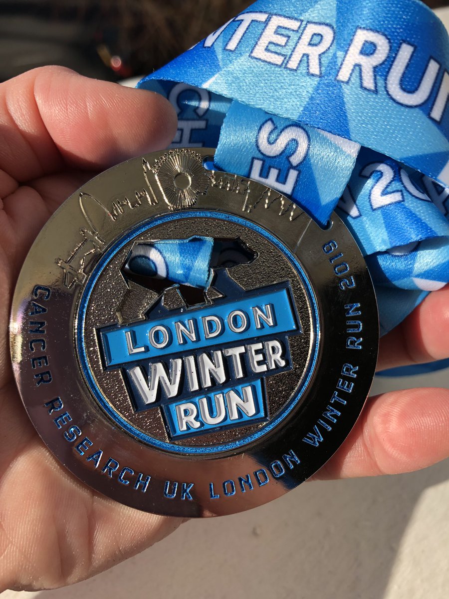 Beautiful day for the <a href="/WinterRunUK/">London Winter Run 10k</a> and some post race Take That tribute tunes from <a href="/RuleTheWorldAct/">Rule The World</a> 😁 #londonwinterrun #baltic #sweatingtartiflette