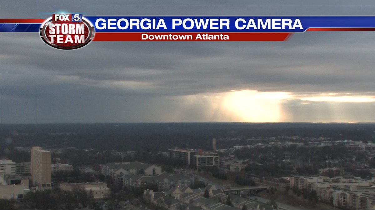 Ryanbeesleywx's tweet photo. Here comes the SUN! #sunrise #gawx #superbowlLIII #fox53 #OpenTheBenz @fox5atlanta https://t.co/UEkKBJXFfF