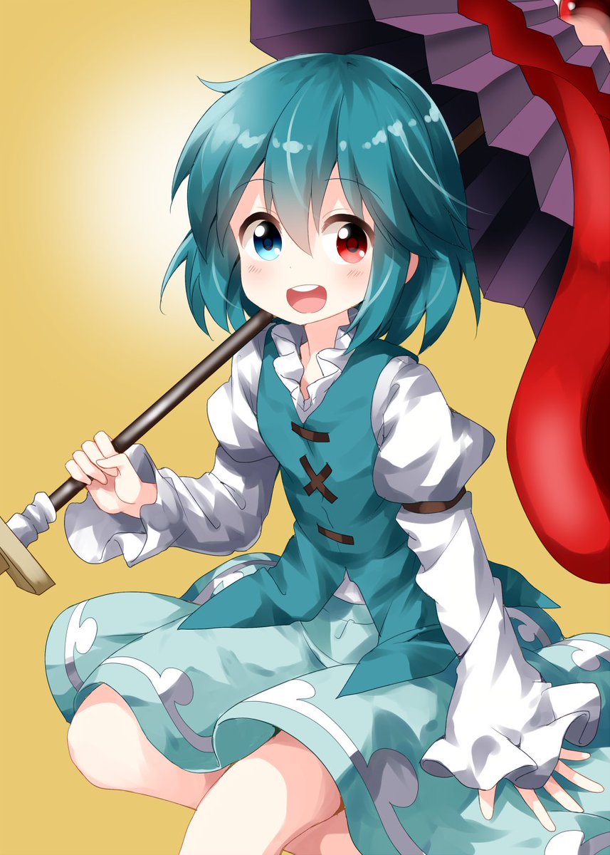 多々良小傘 「#深夜の真剣お絵描き60分一本勝負 多々良小傘 」|わんどろいどのイラスト