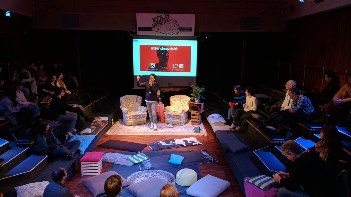 Hey <a href="/dendemann/">dende</a> - Lust auf #dendespricht bei <a href="/koeln_spricht/">Köln Spricht</a>? Bist herzlich eingeladen! #danichfuer