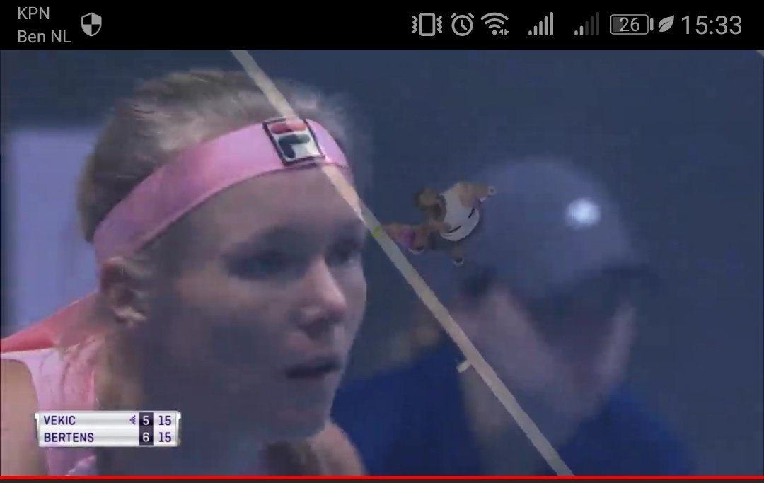 Voer de spanning maar op : een tie break #bertens #wta #StPetersburg  #final