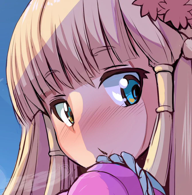 リクエスト絵を描くシリーズその9の着色差分|ryuno|pixivFANBOX https://t.co/d4ArNpkP4m 