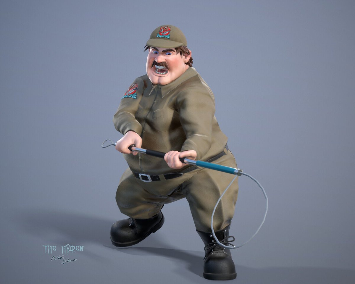 Dog Catcher character for upcoming PSVR game for Play-Em. You play as a dog and if you get out of your yard and misbehave this guy will b...