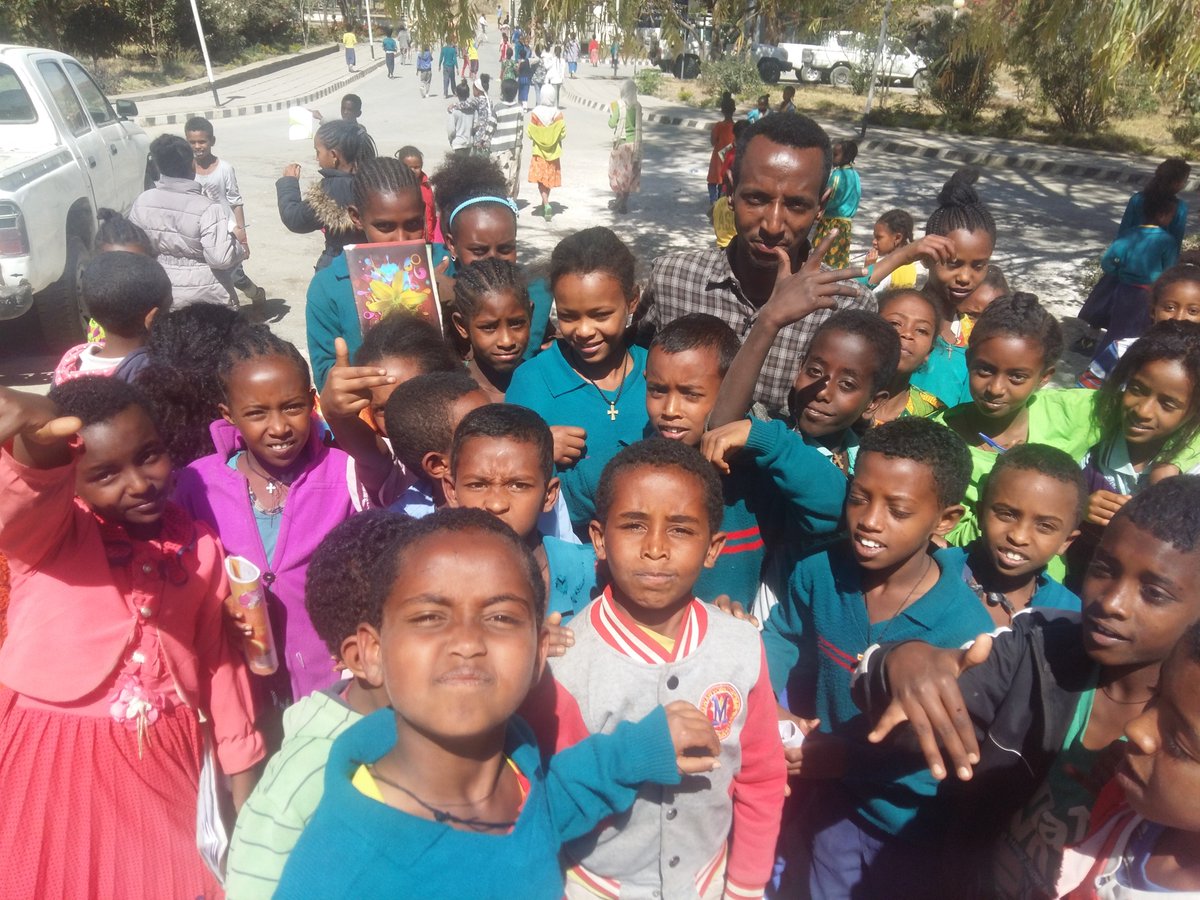 gideyleul's tweet photo. #Mekelle_University
After tutorial with the Children.
Their talent surprised me.
#Every_Sunday
@MekUniETH @MIT_Campus @DrKindeya https://t.co/e83GOb0yyL