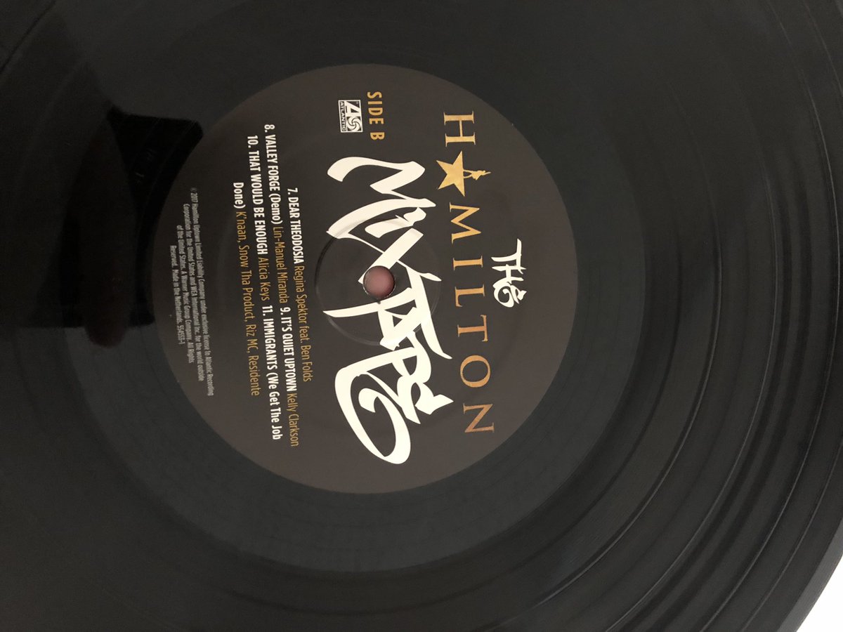 jday159's tweet photo. Really @warnermusic , first an expired digital code and now two b side labels on the record... https://t.co/FvLfFgu7AR