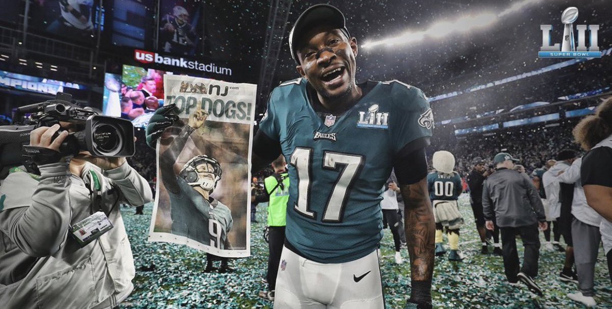 NJcom dominating post game on the field  #TopDogs  #Eagles