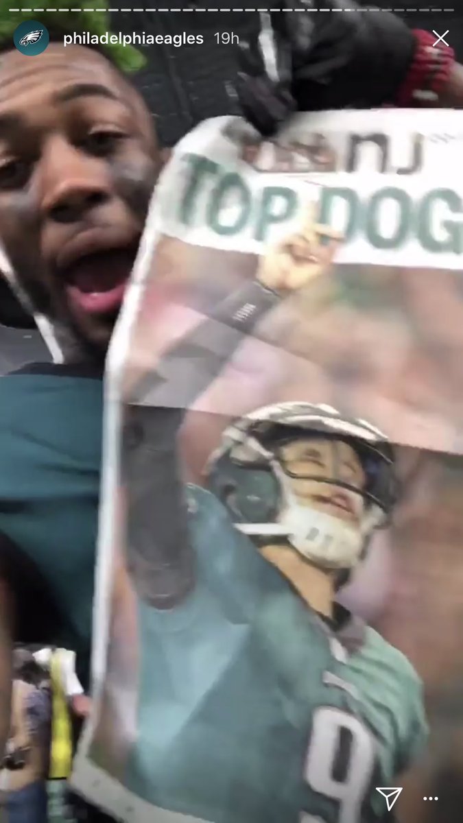 NJcom dominating post game on the field  #TopDogs  #Eagles