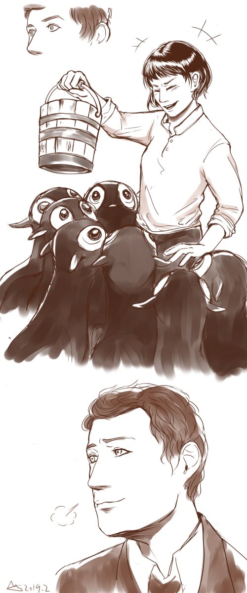 elisha_am's tweet photo. The very first time Theseus Scamander witnessed his little brother fell in love.
#newtina https://t.co/zkfq9JmJOC