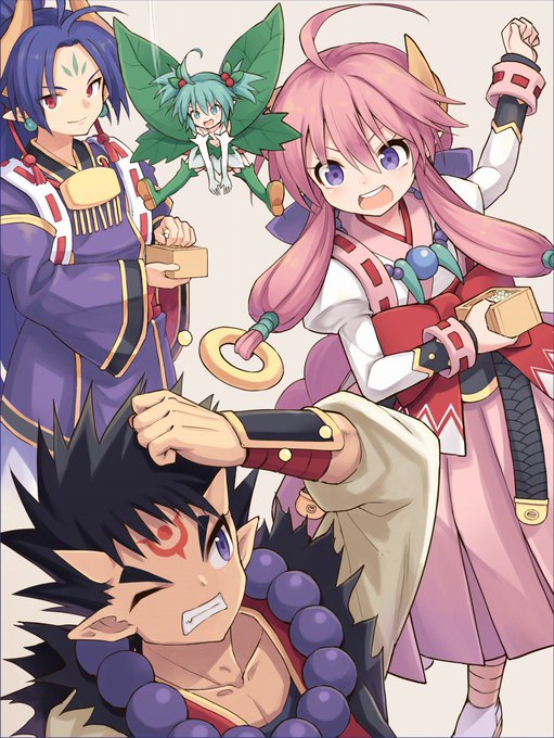 節分なので聖龍絵 