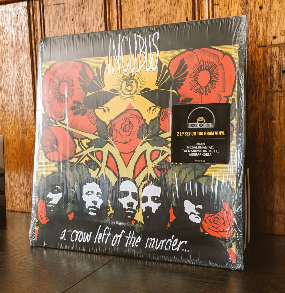joeypiet's tweet photo. happy 15th birthday to this monster of an album #acrowleftofthemurder... @IncubusBand @mybrandonboyd https://t.co/goK19qAj56