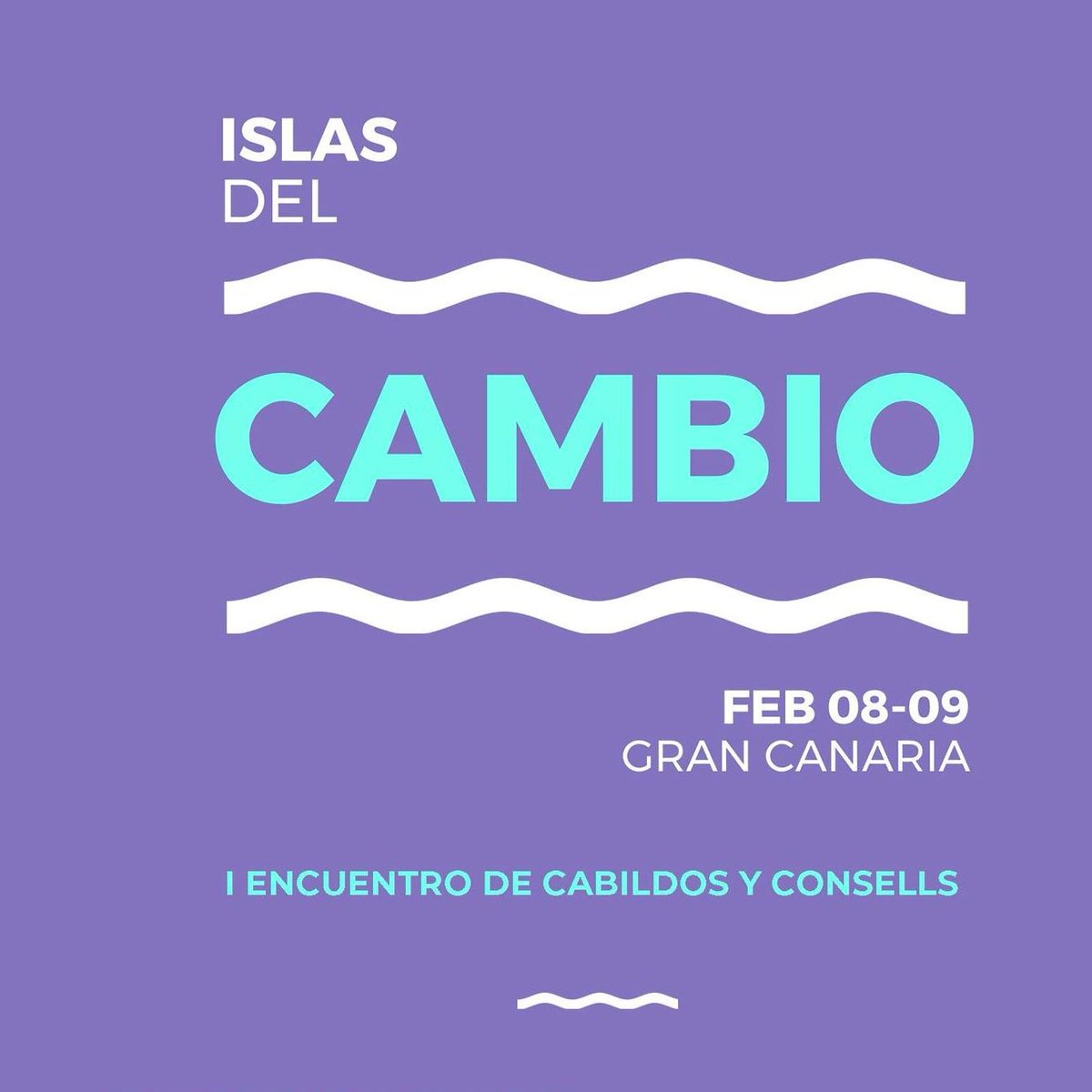 #NuevaFotoDePerfil para difundir las jornadas que organiza el grupo político del Cabildo de Gran Canaria. El finde que viene vente a conocer el trabajo de las compañeras y compañeros de Mallorca, Menorca e Ibiza.