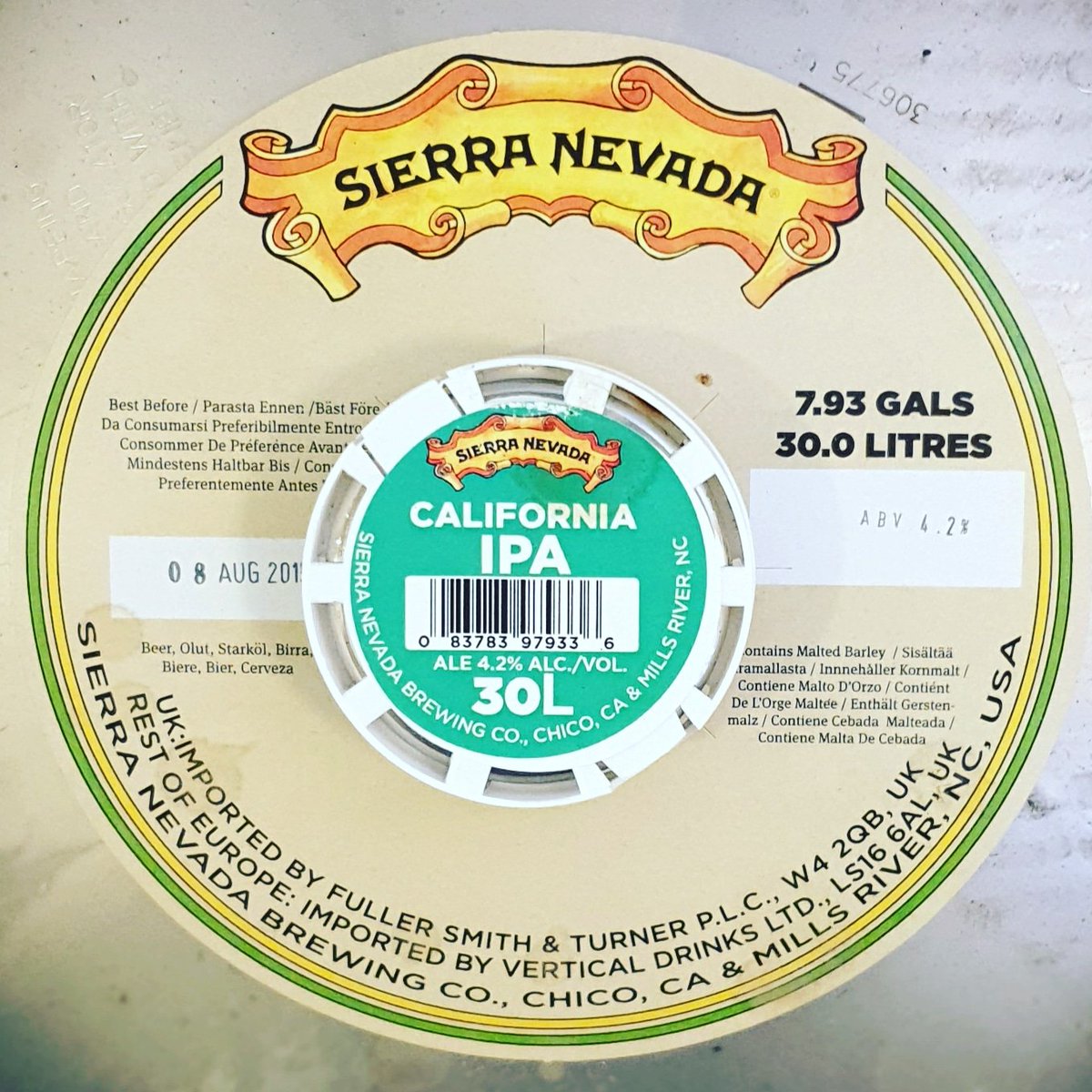 beerdockntwich's tweet photo. We are excited for this sessionable California IPA from the reknown craft master's @sierranevada
All the way from Chico, California.
Hitting our taps very soon!
#sierranevadabrewing #craftbeer #craftboom #chico #comingsoon #tastingroom #nantwich #beerdock #beerdocknantwich https://t.co/nzL0A8wFnn