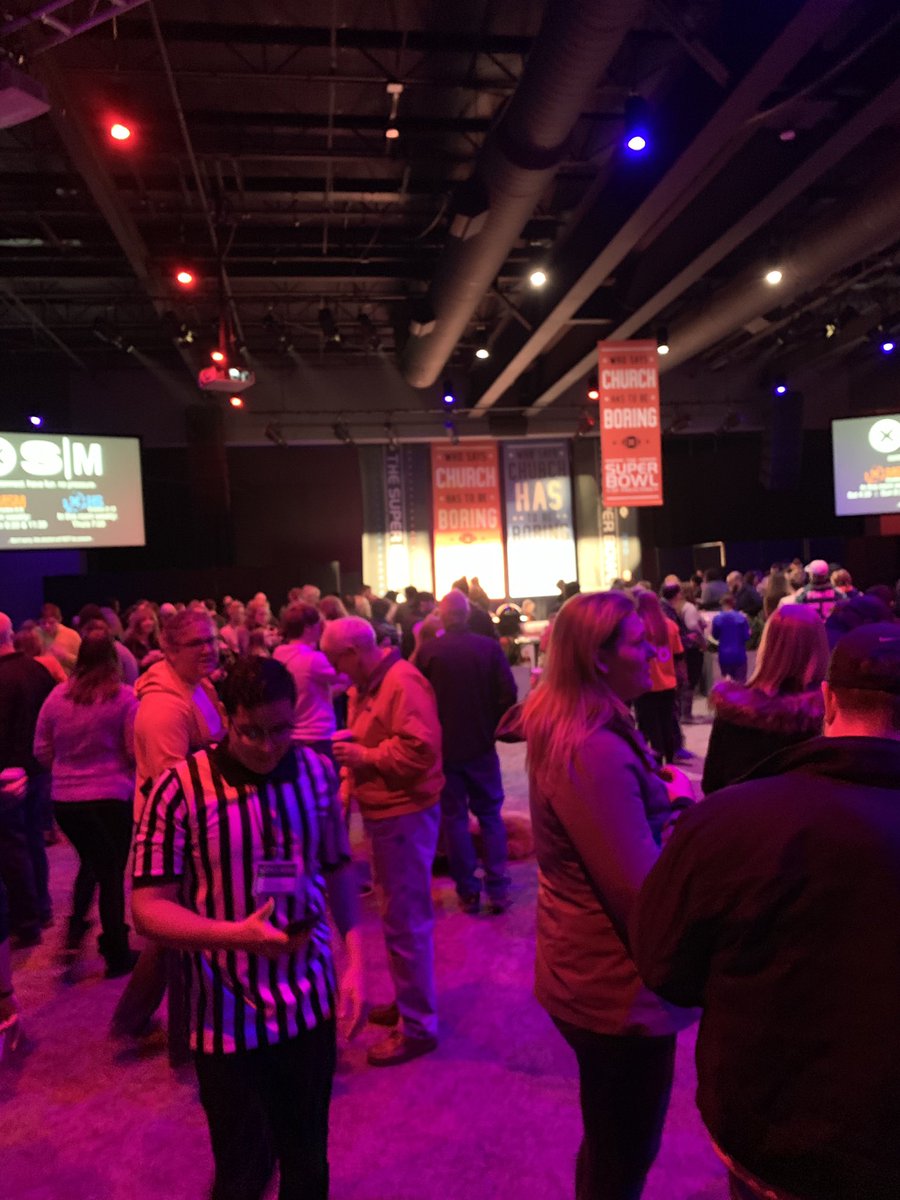 nickbrunker's tweet photo. . @crdschurch crushing another Super Bowl Sunday! #crdssuperbowl #TeamMingo 😀🙏 https://t.co/K4bgvvfGJF