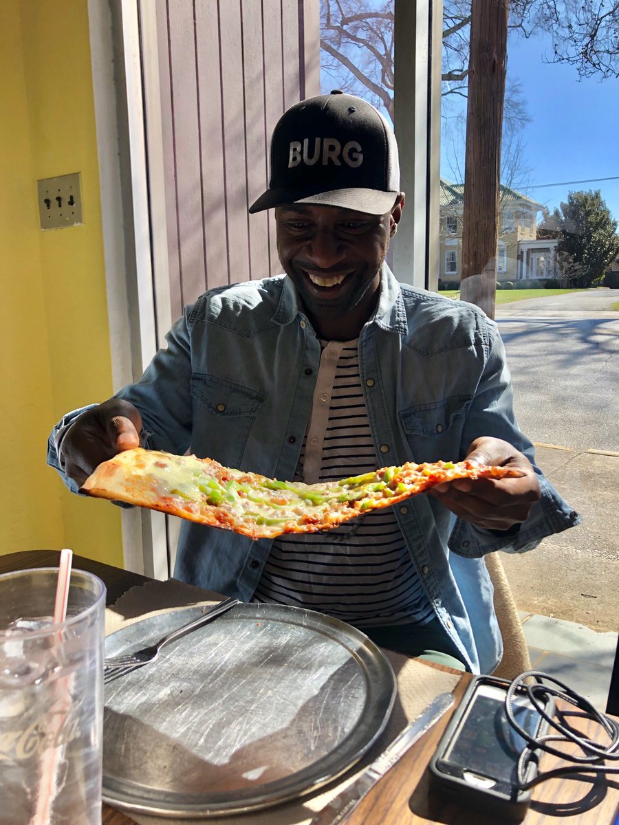 Pizza, will you be my Valentine? 😭😭😭😭😭 Love Venus Pie Pizzeria In @SpartanburgCVB  #GastonGrubs #jgsbackpack