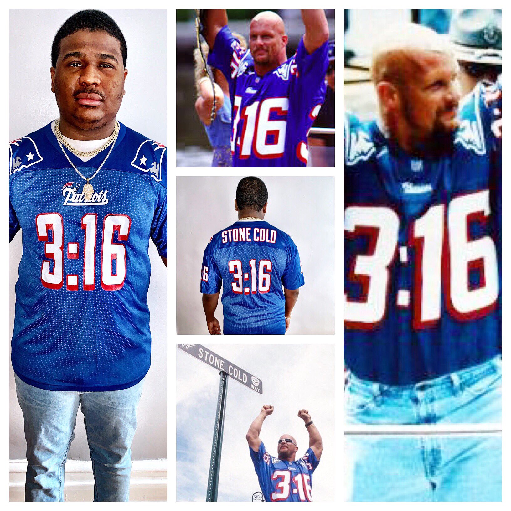 stone cold patriots jersey