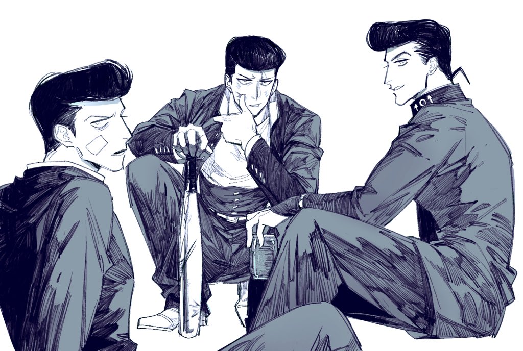 照夜on Twitter 飞机头boys 東方仗助 鬼瓦天牙 金属バットhttps T Co Wzvmh7ln9m Twitter