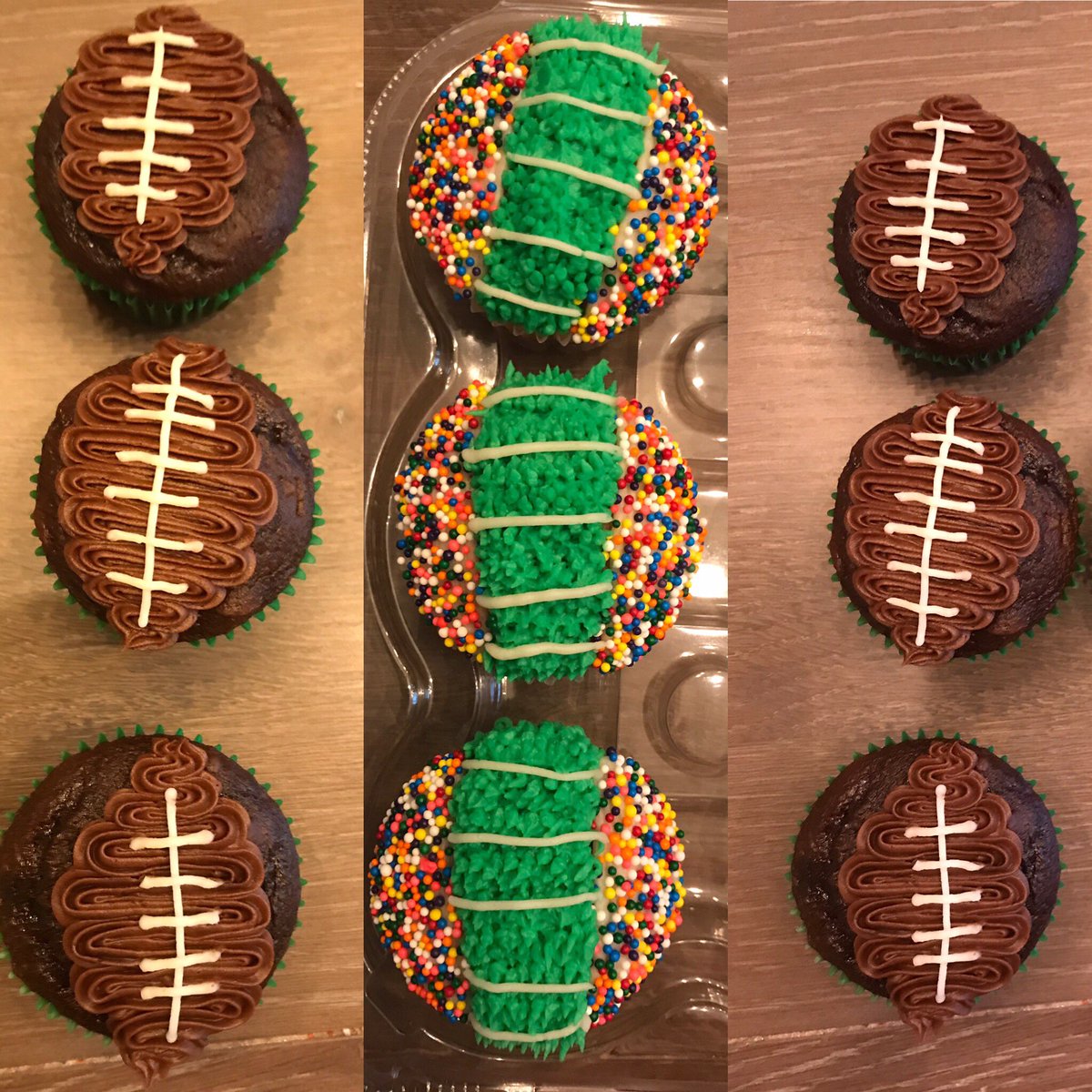 CandySweeTreats's tweet photo. #SuperBowlSunday 🏈
#football #cupcakes #stadiumcupcakes https://t.co/tJUBKZclWf