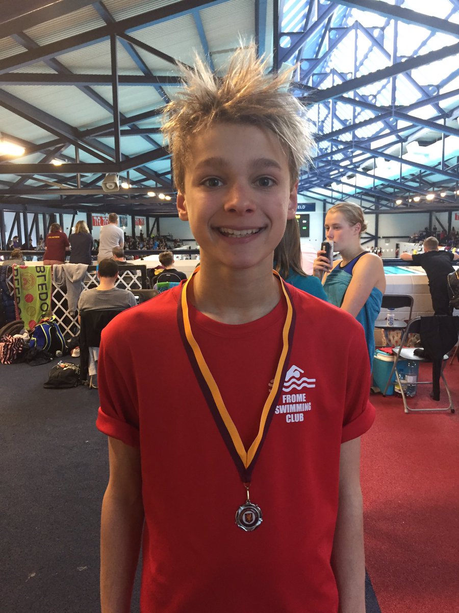 FromeSwimming's tweet photo. It’s Silver 🥈for Oliver Saunders in the 14yr 400 IM @SomersetASA Counties 👏👏 https://t.co/Jd6MPu2MeO