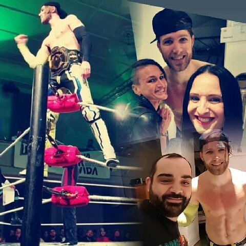 AngelicoTeam's tweet photo. Tho #Angelico @AngelicoAAA lost his #KingOfSwitzerland 🏆to #PascalSpalter 2/2/19
#Turbulence6 in #Bern #Switzerland, he's still a #swisswrestlingentertainment fan favorite with 5 wins/1 loss!✌Details (https://t.co/5m0HNLbwGe). #angelicoteam
#wrestling #ProWrestling #wrestler https://t.co/NJBFt9BeU3