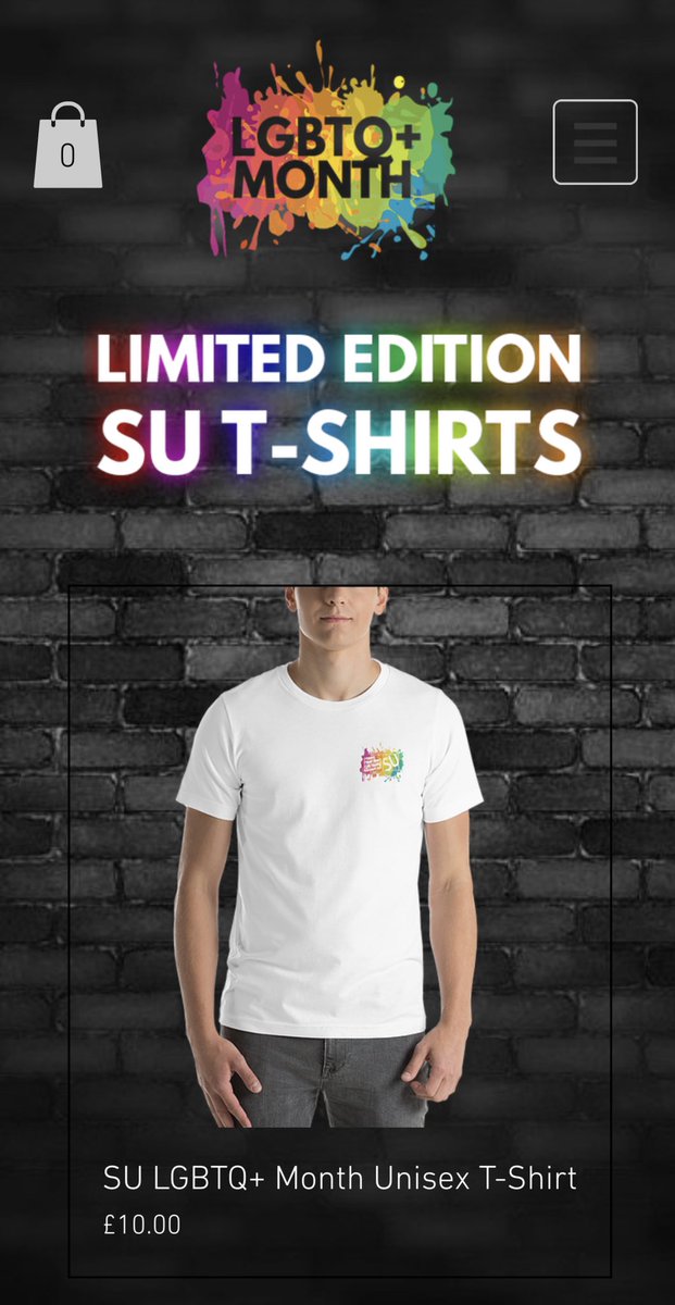 Celebrate #Pride &amp; LGBTQ+ Month with style this February *LIMITED EDITION* <a href="/rosebruford/">Rose Bruford College</a> Student Union T-Shirts

Available in White + Black £10

Get Yours Now: rbcstudentunion.wixsite.com/events/shop