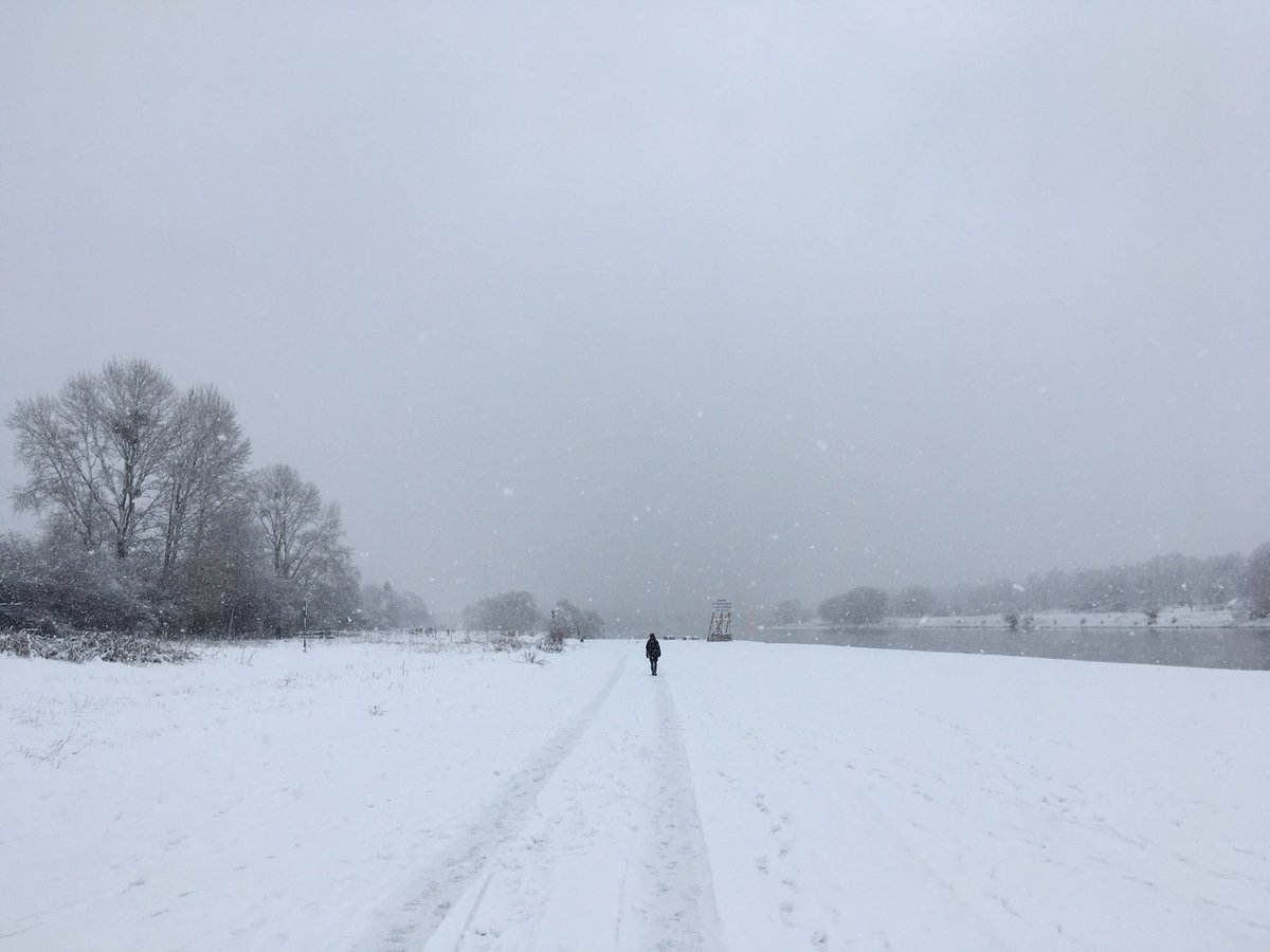 DanielPanhorst's tweet photo. Es schneit mal so richtig in #Dresden. 
#Winter #Schnee https://t.co/Xnix60BiCX