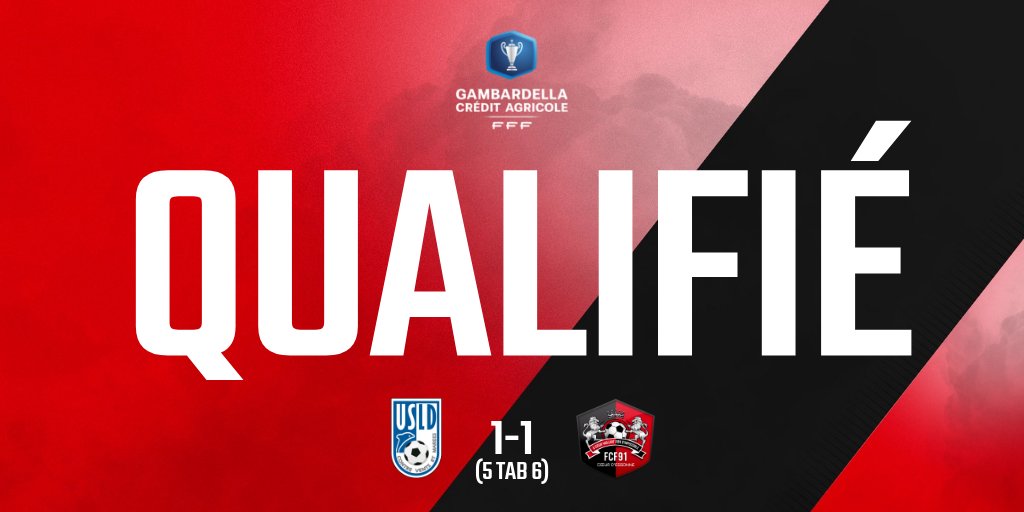 C'EST TERMINÉÉÉÉÉÉ ! Fleury élimine Dunkerque aux TAB grâce à un sans faute de nos lions et un arrêt de Maxime. Le FC FLEURY 91 se qualifie pour la première fois de son histoire pour les huitièmes de finale de la coupe Gambardella ! Merci les gars 🔴⚫️🎉

EXPLOSEZ LES RT !